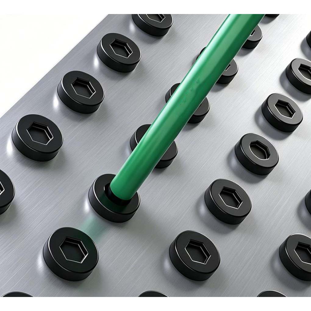 Power Tools That Are Green - Groene Magnetische Stalen Schroevendraaier Bit H2-H10