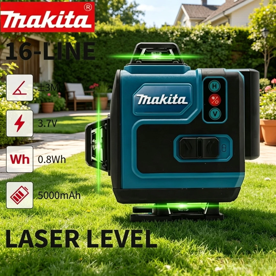 Power Tools That Are Green - Makita 3D-4D 16-Lijnige Hoge Precisie 360°