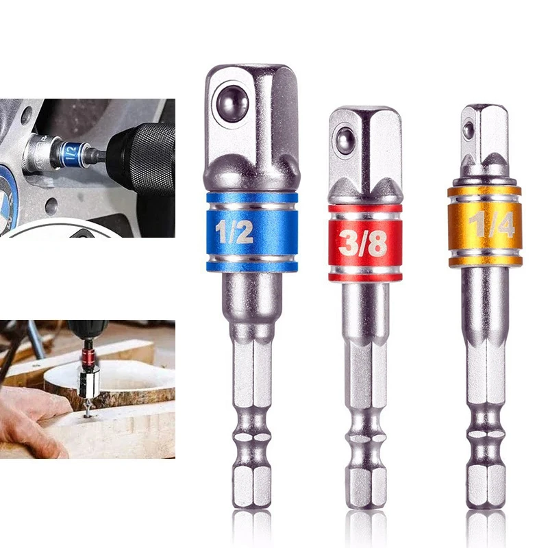 Power Tools Extension - Socket Impact Driver Uitbreiding Adapter Uitgebreide