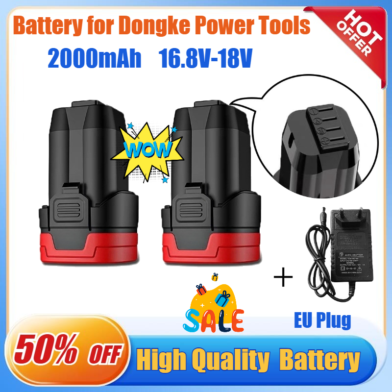 Power Tools Universal Battery - 16.8 V/18 V 2.0Ah Batterij voor