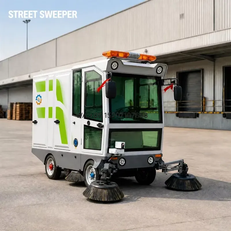 Power Tools Logistics - Wmwmnu batterij-aangedreven straatveegmachine voor het schoonmaken