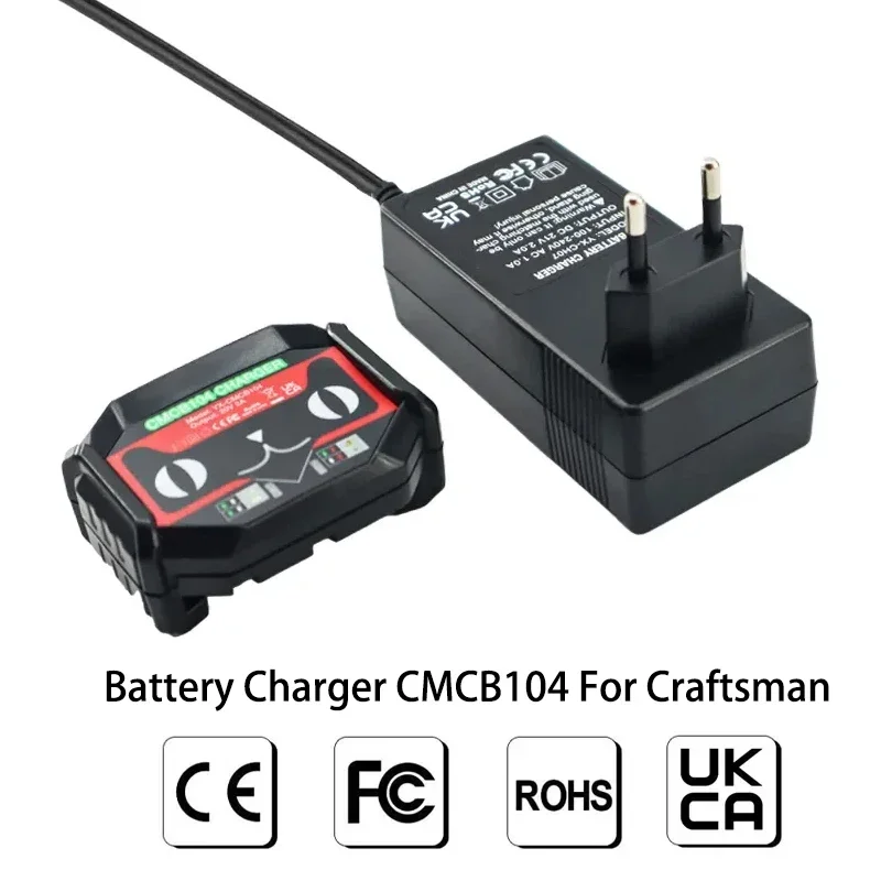 Power Tools Uk - Batterijlader CMCB104 Voor Craftsman 20 V