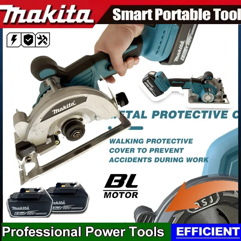 Circular Saw Cordless - Makita 125mm draadloze cirkelzaag 5000rpm borstelloze