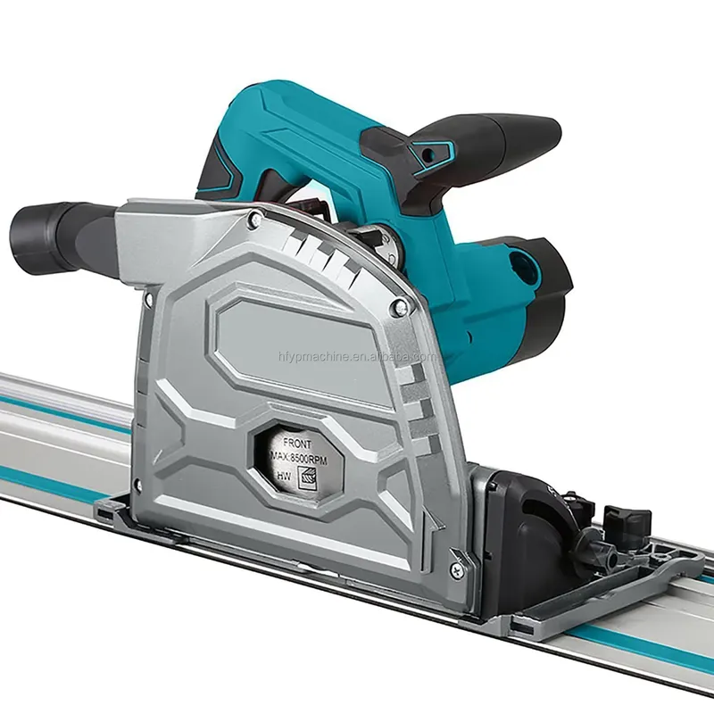 Circular Saw Cordless - 1400W Accu-dompelzaag met geleiderail, elektrische cirkelzaag,