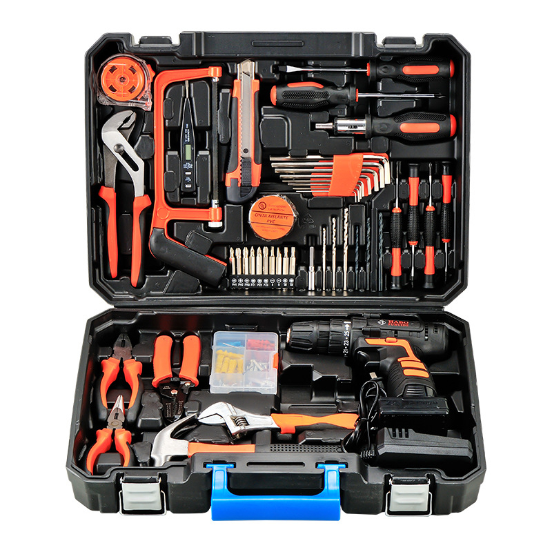 Combo Power Tools - 36-delige accu-gereedschapset met 12V accu-boormachine, 10MM