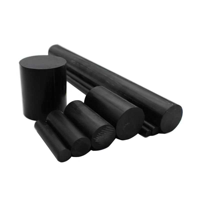 Power Tools And Engineering - Pvc Staaf Zwart Plastic Techniek Ronde
