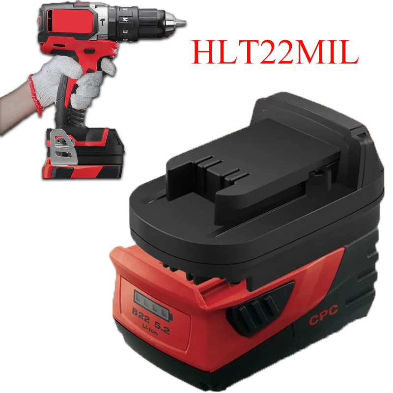 Power Tools Hilti - Batterij Adapter voor Milwaukee 18V Elektrisch