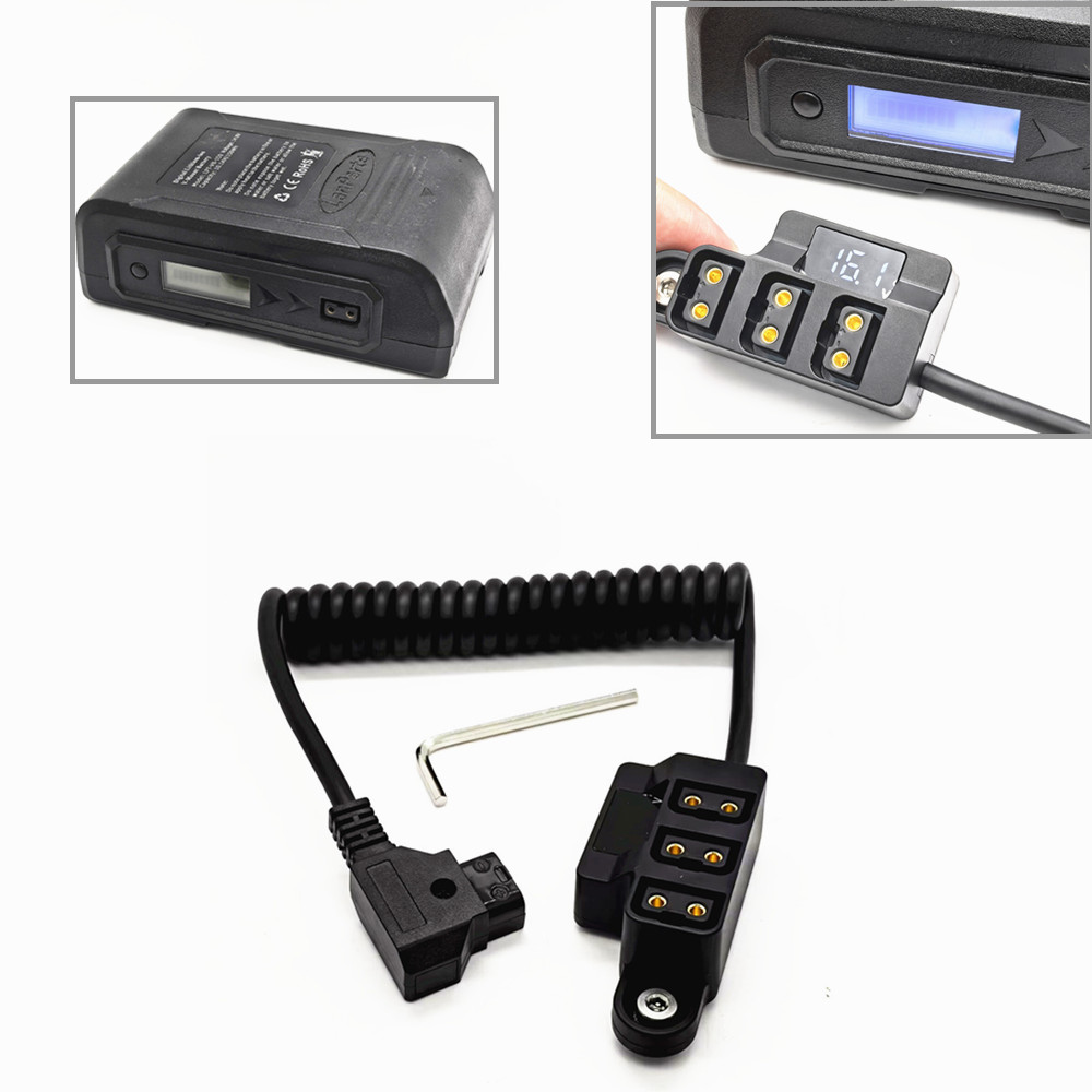 Power Tools Extension - Mannelijke D-Tap Power Tap naar 3-vrouwelijke