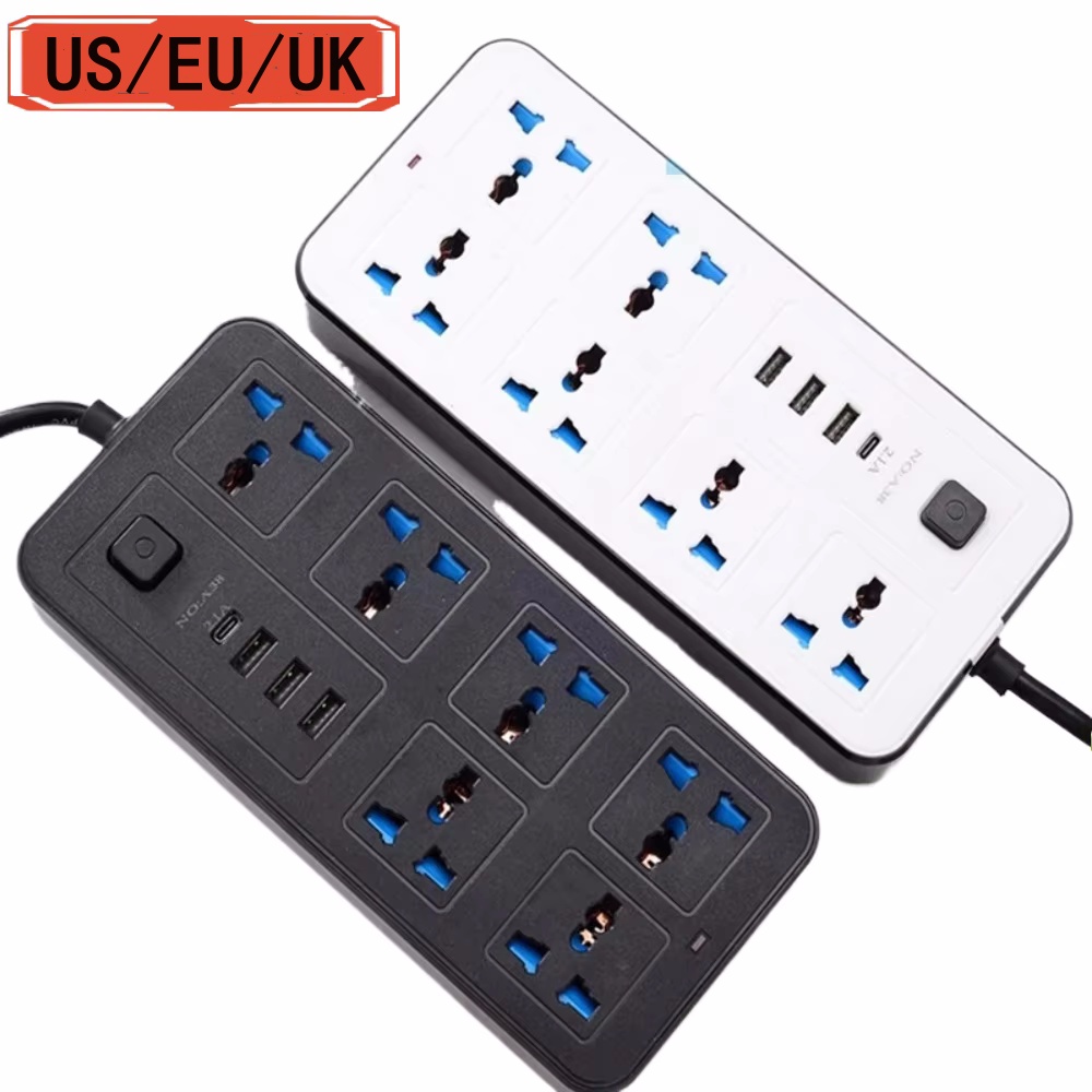 Power Tools Extension - Universele stekkerdoos met Type-C USB-poort, 2m