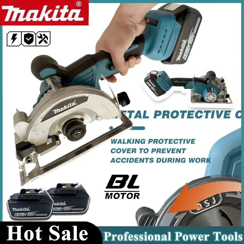 Circular Saw Cordless - Makita 125mm 5000rpm Draadloze Cirkelzaag Borstelloze