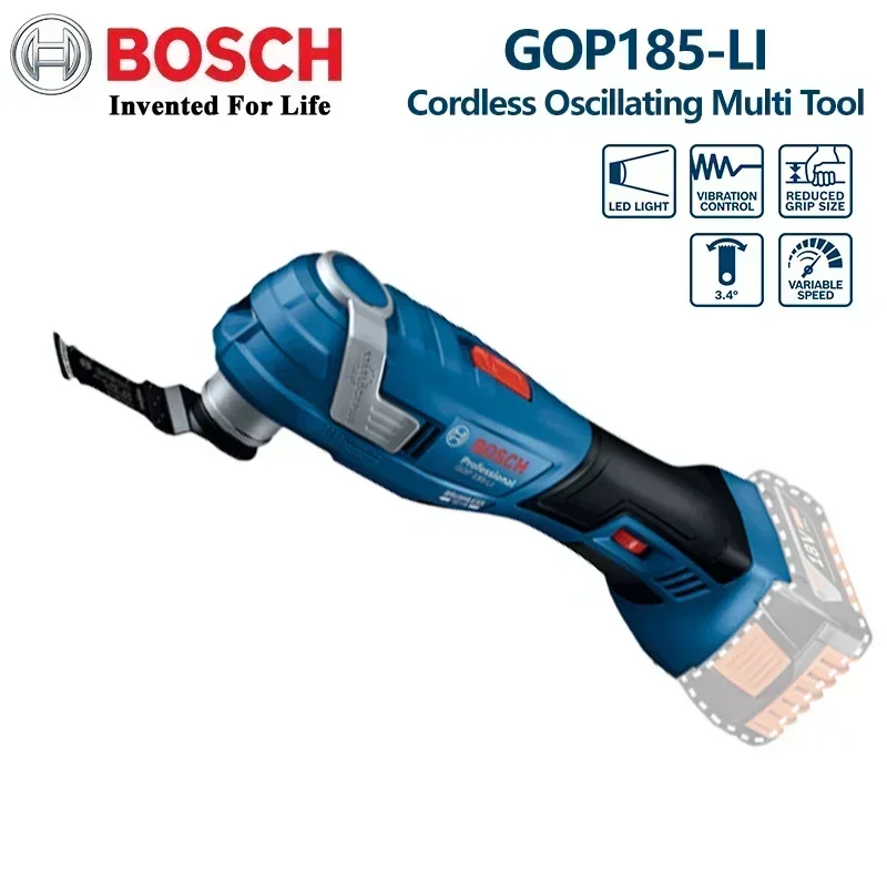 BOSCH Draadloze Oscillerende M - Oscillating Multi Tool recensie en prijs