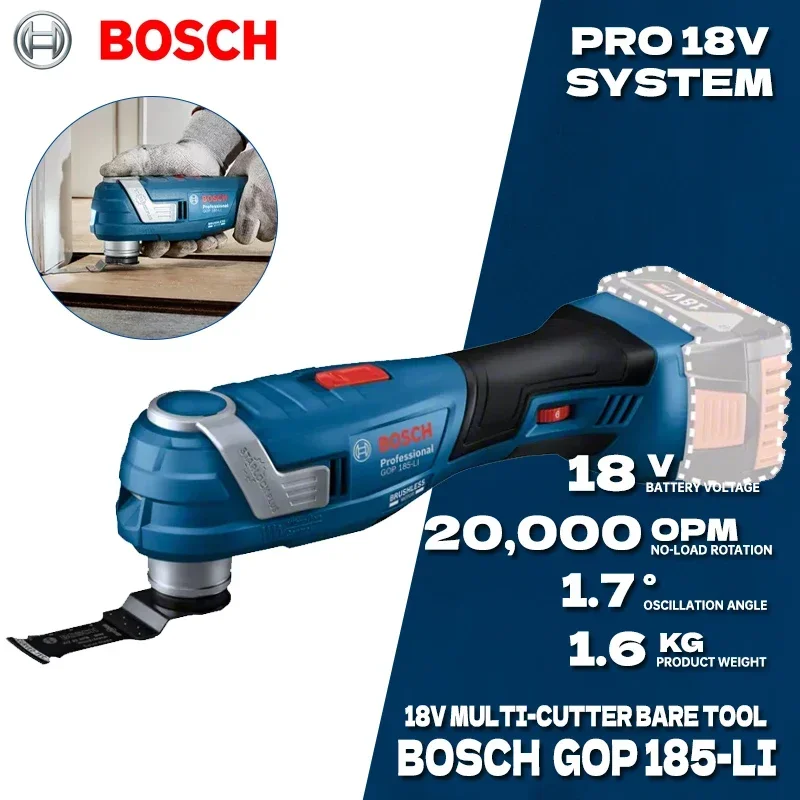 BOSCH Draadloze Oscillerende M - Oscillating Multi Tool recensie en prijs