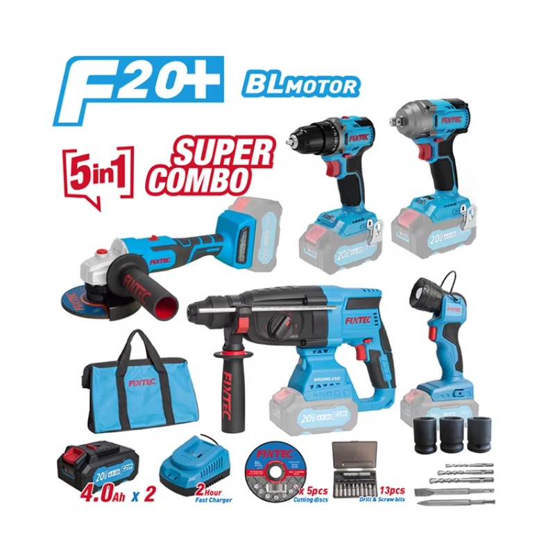 Krachtige gereedschapset 20V s - Combo Power Tools recensie en prijs