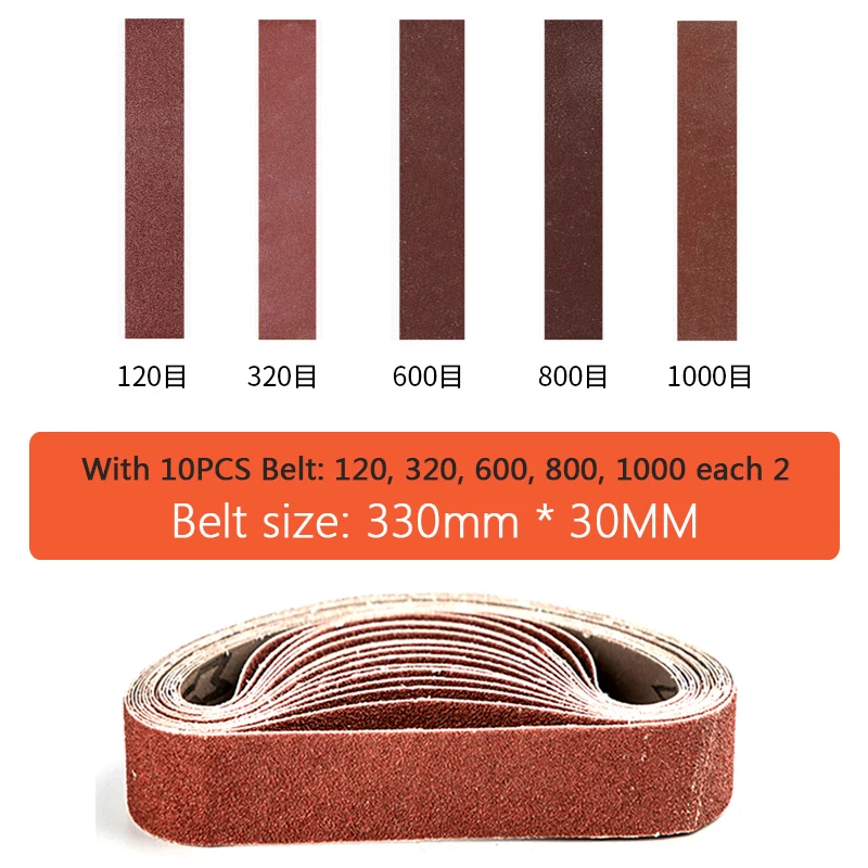 10PCS Schurende Schuurbanden 3 - Power Tools Sander recensie en prijs