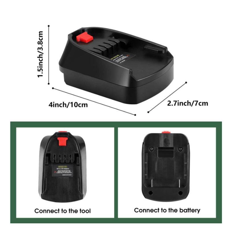Batterijadapter Gebruik voor B - Power Tools That Are Green recensie en prijs