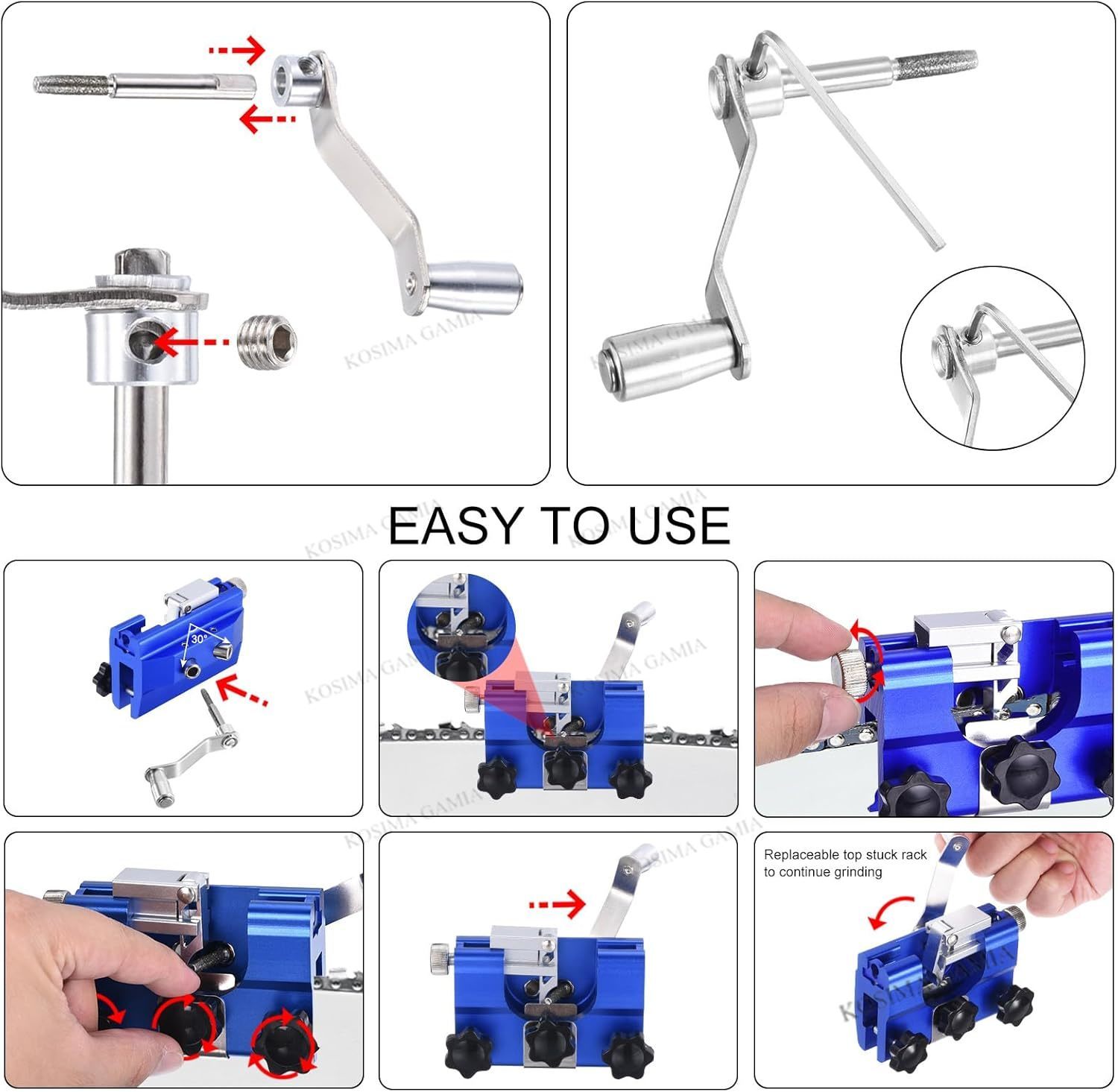 Draagbare handmatige kettingza - Power Tools Jigsaw recensie en prijs