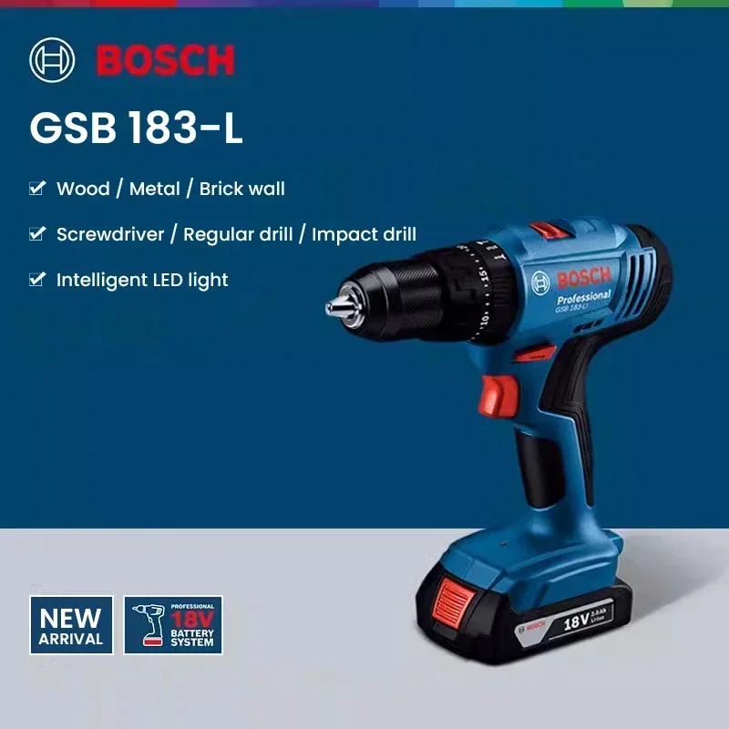 Bosch GSB183-LI 18V accuboorma - Power Tools Machine recensie en prijs