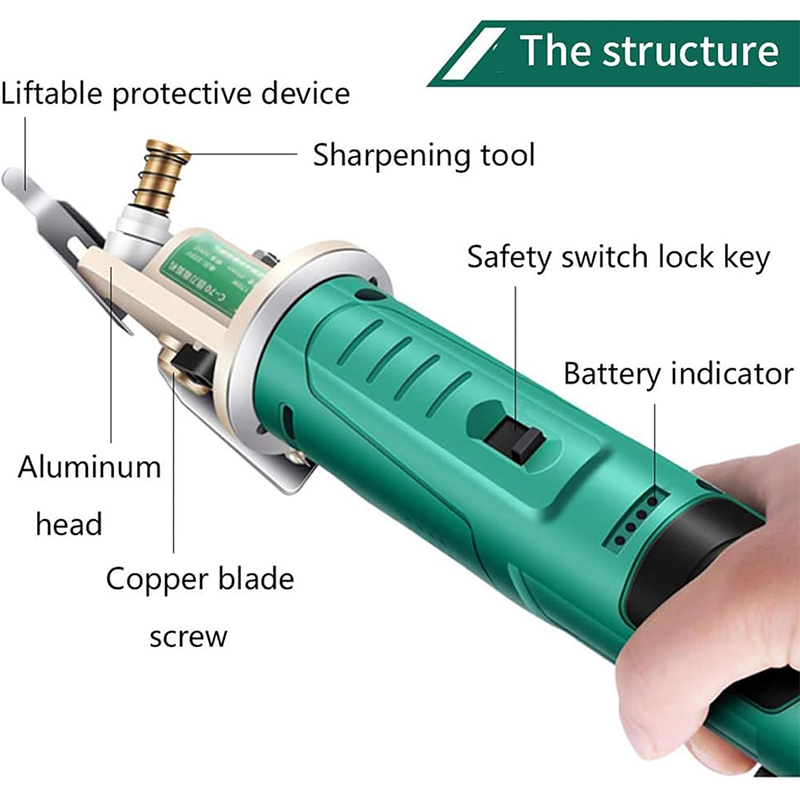 Li-Ion Ternary Doeksnijmachine - Power Tools Machine recensie en prijs