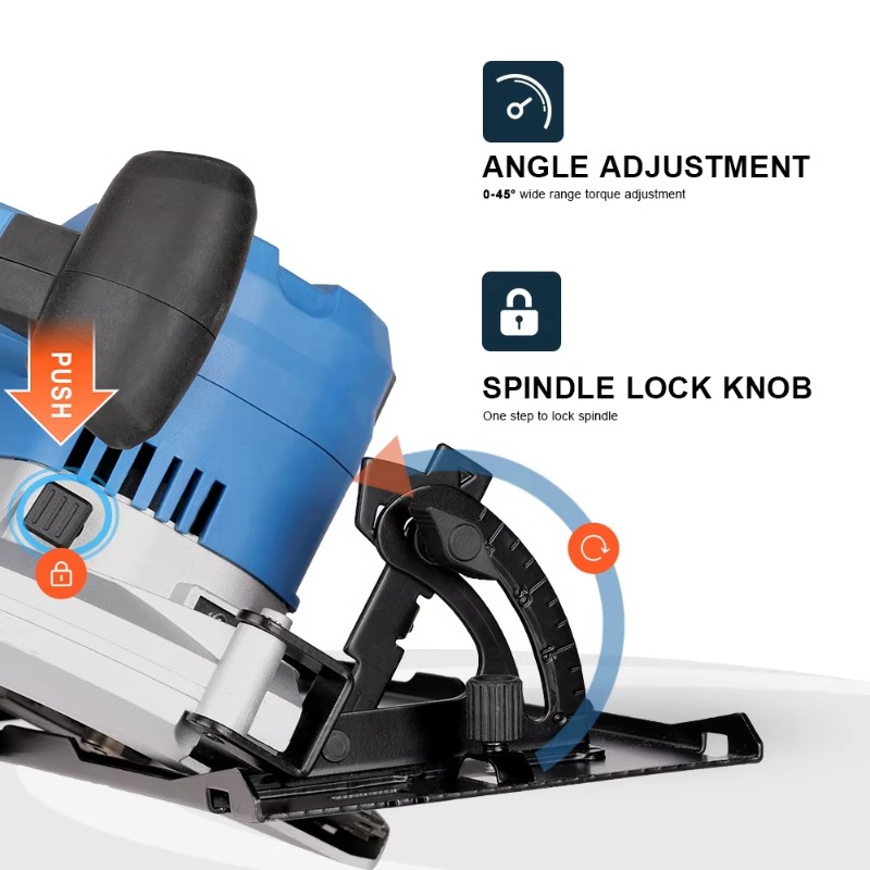 Draadloze cirkelzaag Handbedie - Power Tools Machine recensie en prijs