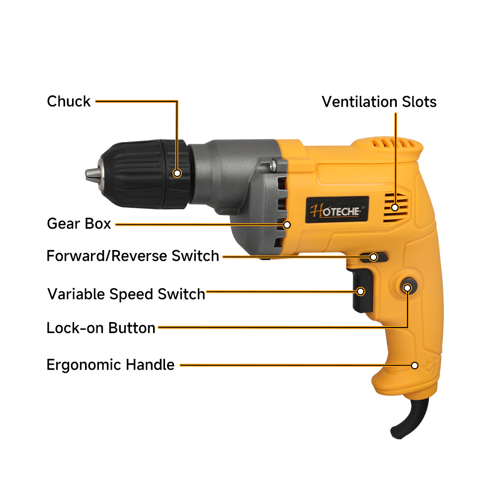 Hoteche elektrische boormachin - Combo Power Tools recensie en prijs