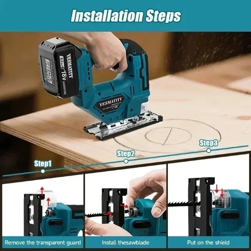 DJV182Z 340W Borstelloze Decou - Power Tools Jigsaw recensie en prijs