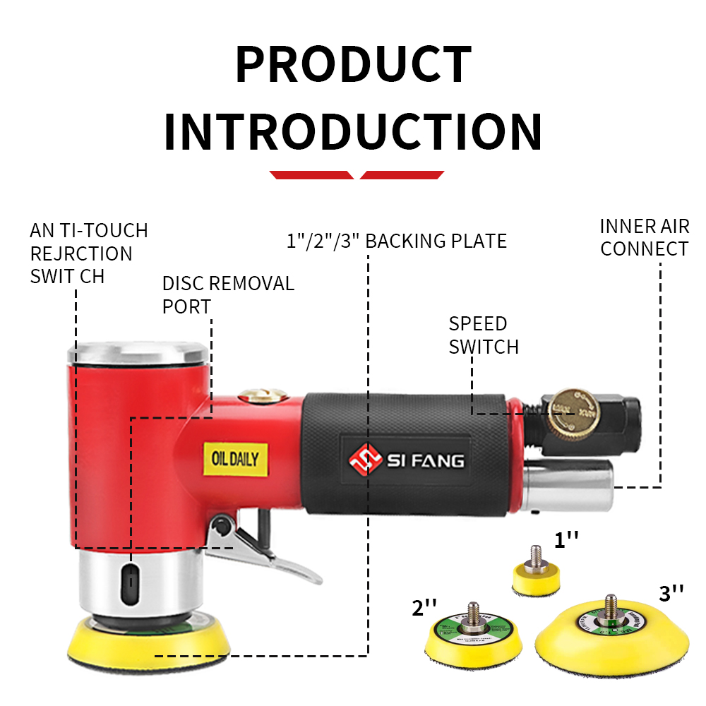 SIFANG Willekeurige Baan Air S - Power Tools Sander recensie en prijs
