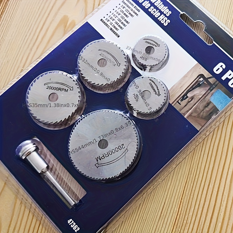 6-delige mini-cirkelzaagbladen - Circular Saw Cordless recensie en prijs