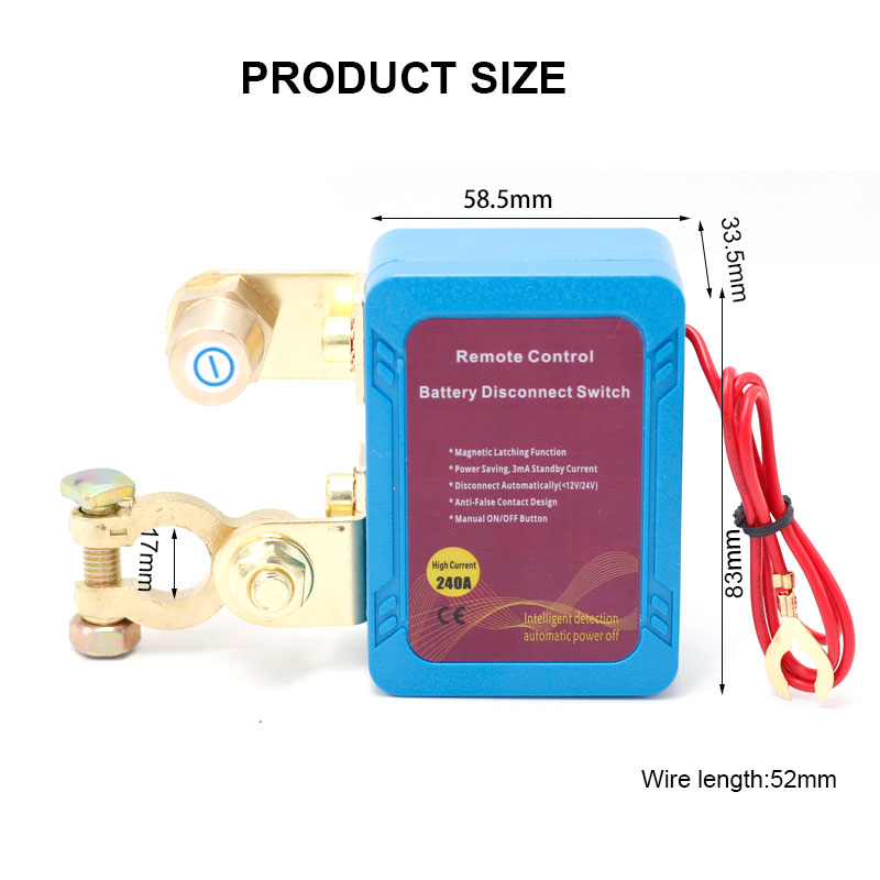 12V 240A Batterij Disconnect S - Power Tools Manufacturers In China recensie en prijs