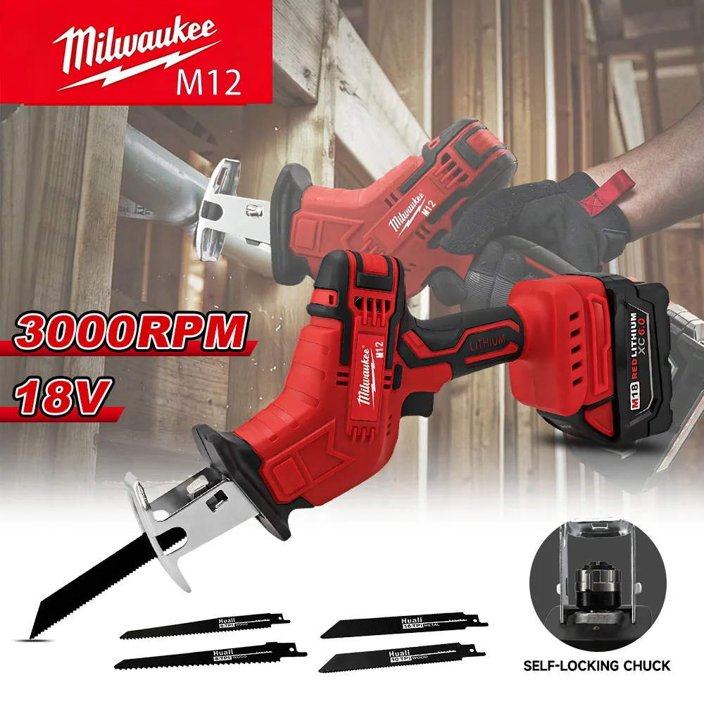 Milwaukee M12 18V Draadloze Bo - Milwaukee Drill Sawzall recensie en prijs